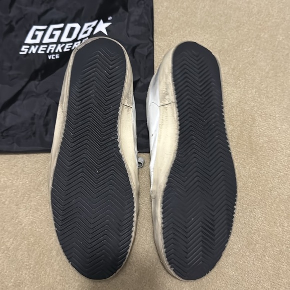 Men’s Golden Goose suede and leather Super-Star Sneakers - Picture 4 of 5